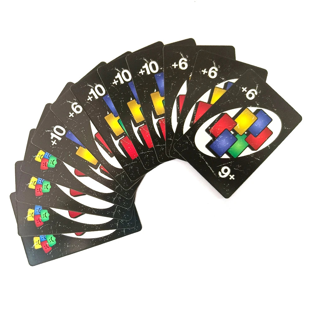 Uno No mercy Game Board UNO Cards Table Family Party Entertainment Toys Children