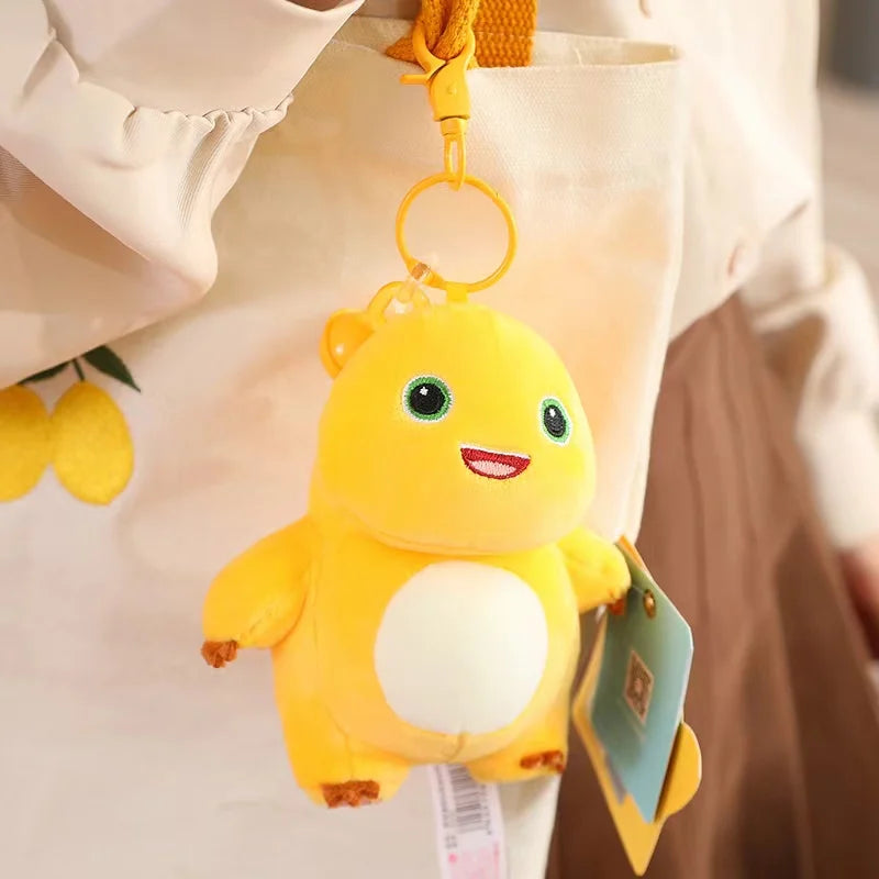 Cute Yellow Dragon Doll Plush Toy Pillow Nailong Pendant Birthday Holiday Gift