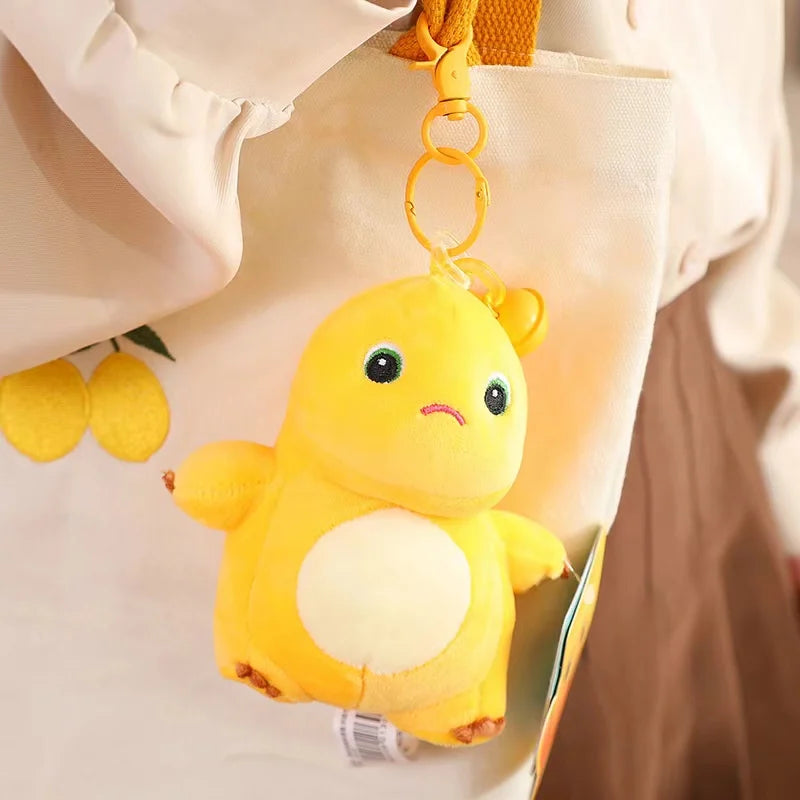 Cute Yellow Dragon Doll Plush Toy Pillow Nailong Pendant Birthday Holiday Gift