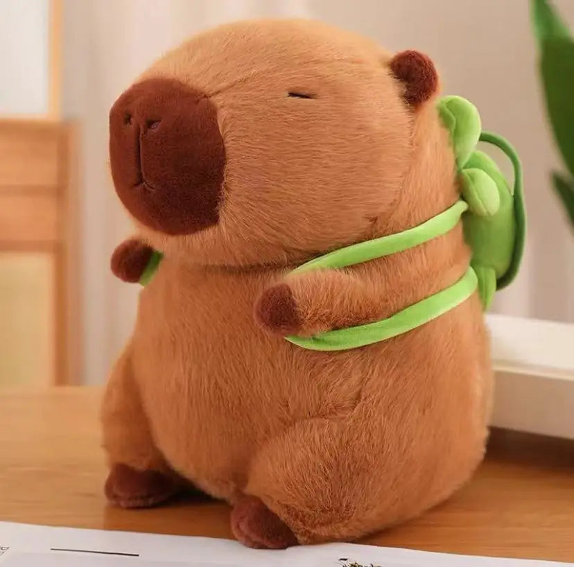 Capybara Plush Fluffty Toy Cute Doll Stuffed Animals Soft Doll Plush Christmas Gifts