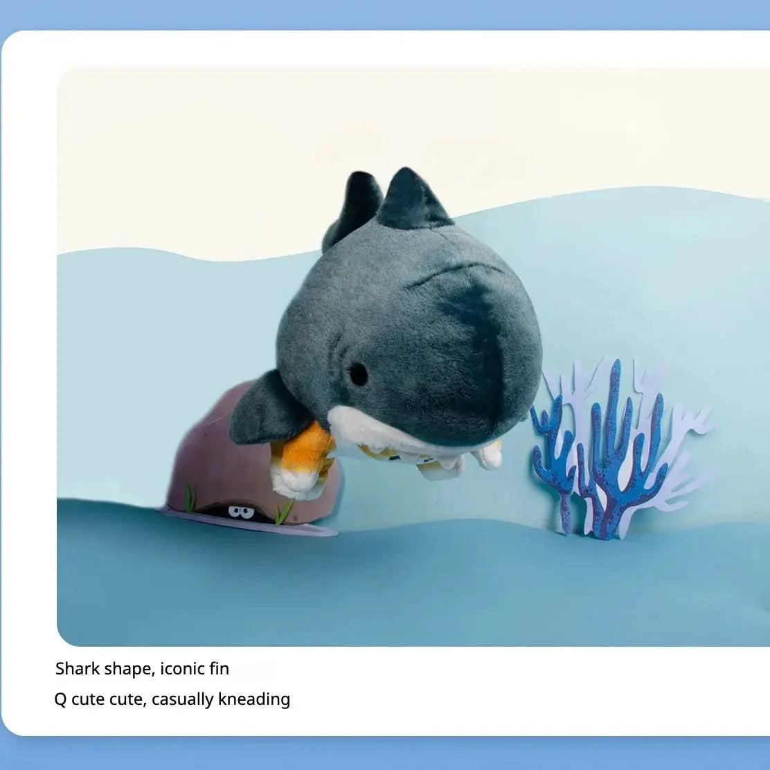 Cute Shark Cat Plush Doll Pendant Beautiful Room And Car Shrimp Cat Decoration Pendant